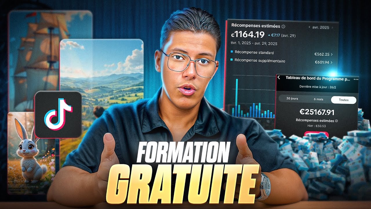 TikTok 2025 : Comment Générer 10’000€ par mois grâce à l’IA (Formation Gratuite)