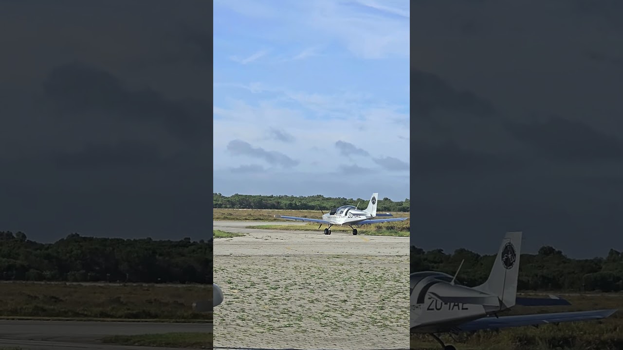 Sling 2 at FAPE. epic lightweight airplane. #slingshot #airport #airplane