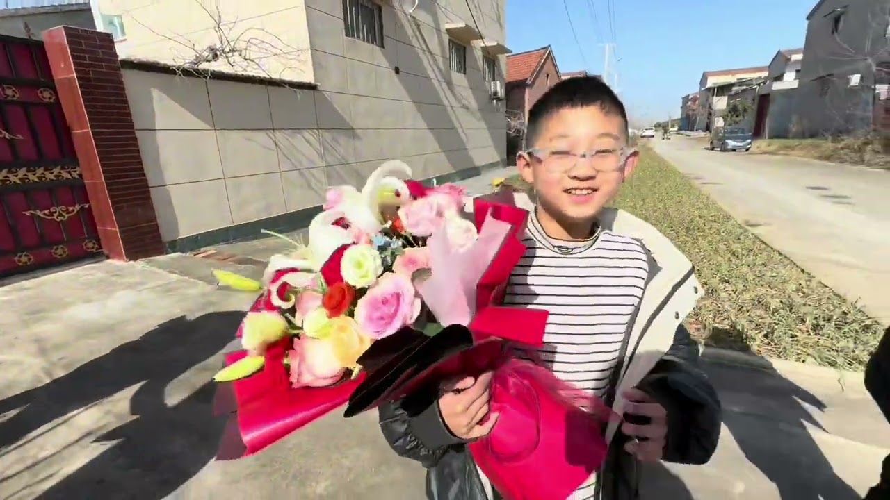 在美华人7年第一次回河南农村老家过年记录。拜年。