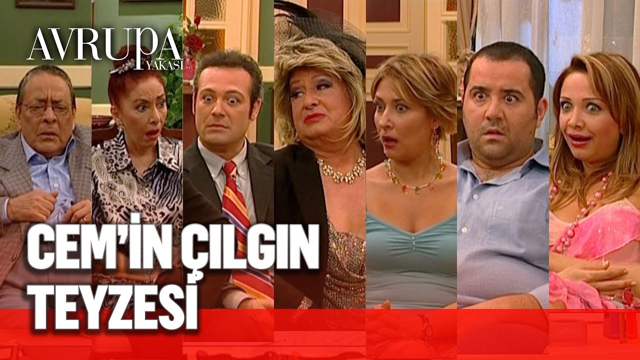 Cem'in çılgın teyzesi geceye damga vurdu - Avrupa Yakası