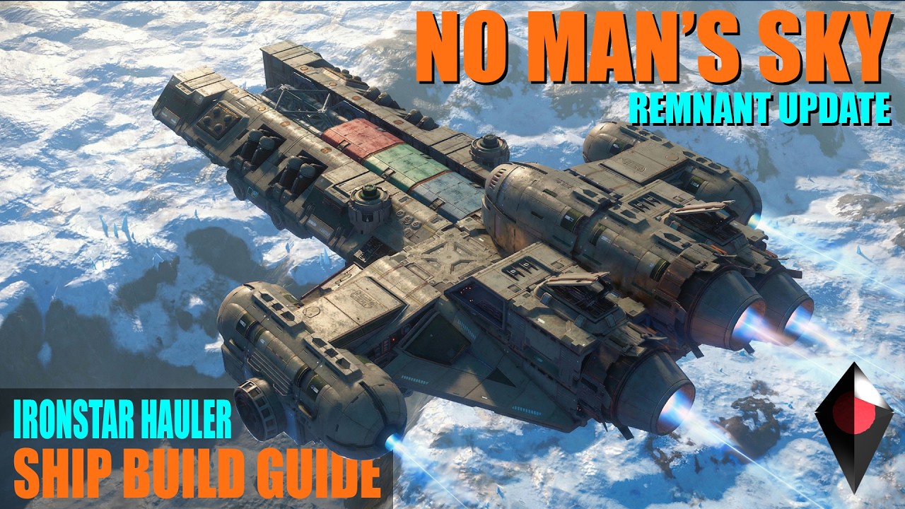 Постройте корабль класса &laquo;Корвет&raquo; в обновлении No Man's Sky Remnant | Транспортный корабль промыш...