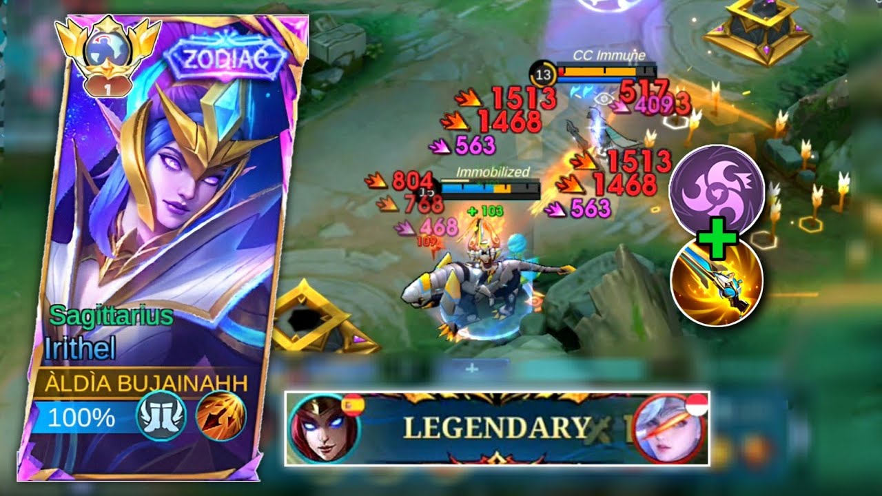 BEST BUILD & EMBLEM IRITHEL 2025! IRITHEL SAVAGE BUILD - IRITHEL MOBILE LEGENDS