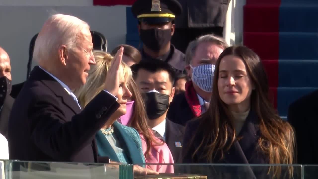 Joe Biden sworn in as nation's 46th president at inauguration