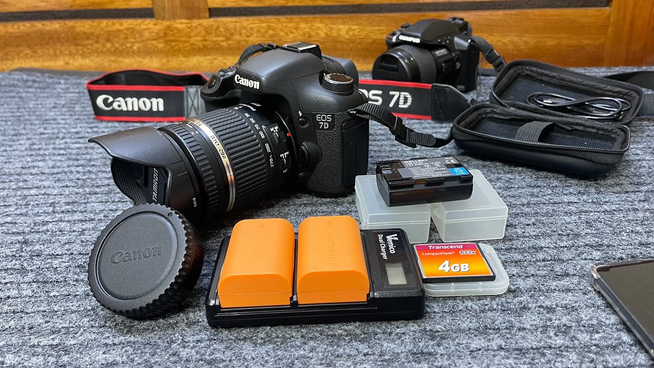 📸 BÁN: Body Canon EOS 7D + Lens Tamron 18-270mm f/3.5-6.3 Di II VC (For Canon) còn rất đẹp..