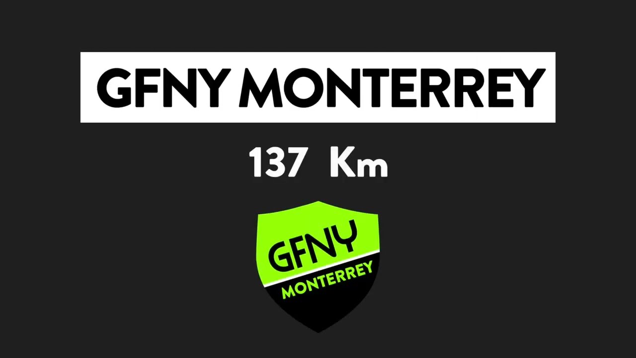 GFNY Monterrey. Route 2022