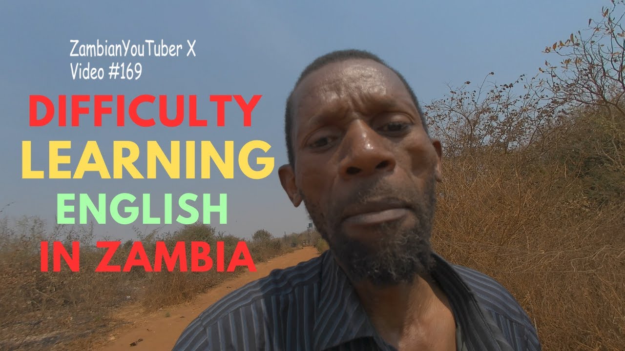 Shocking difficulty with learning English in Zambia - Video 