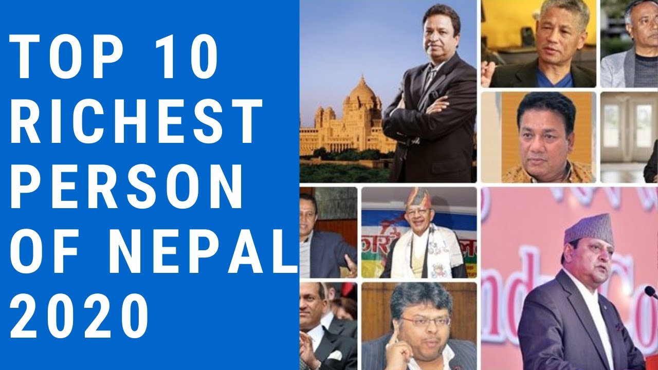 Top 10 Richest Person of Nepal 2020