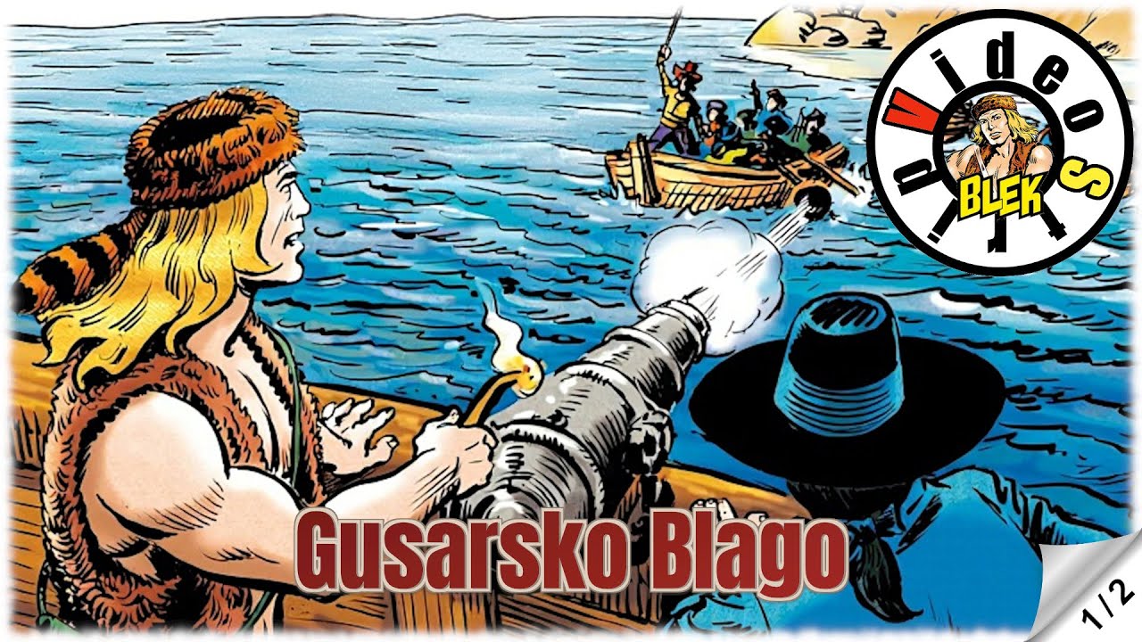Veliki Blek - Gusarsko Blago - Strip u boji - (1/2)