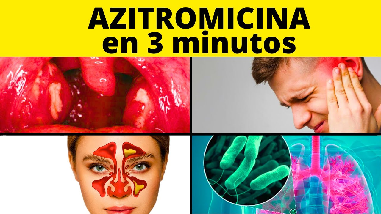 🦠DESCUBRE Para Qu&eacute; Sirve la AZITROMICINA 500 mg en Adultos y mucho m&aacute;s...