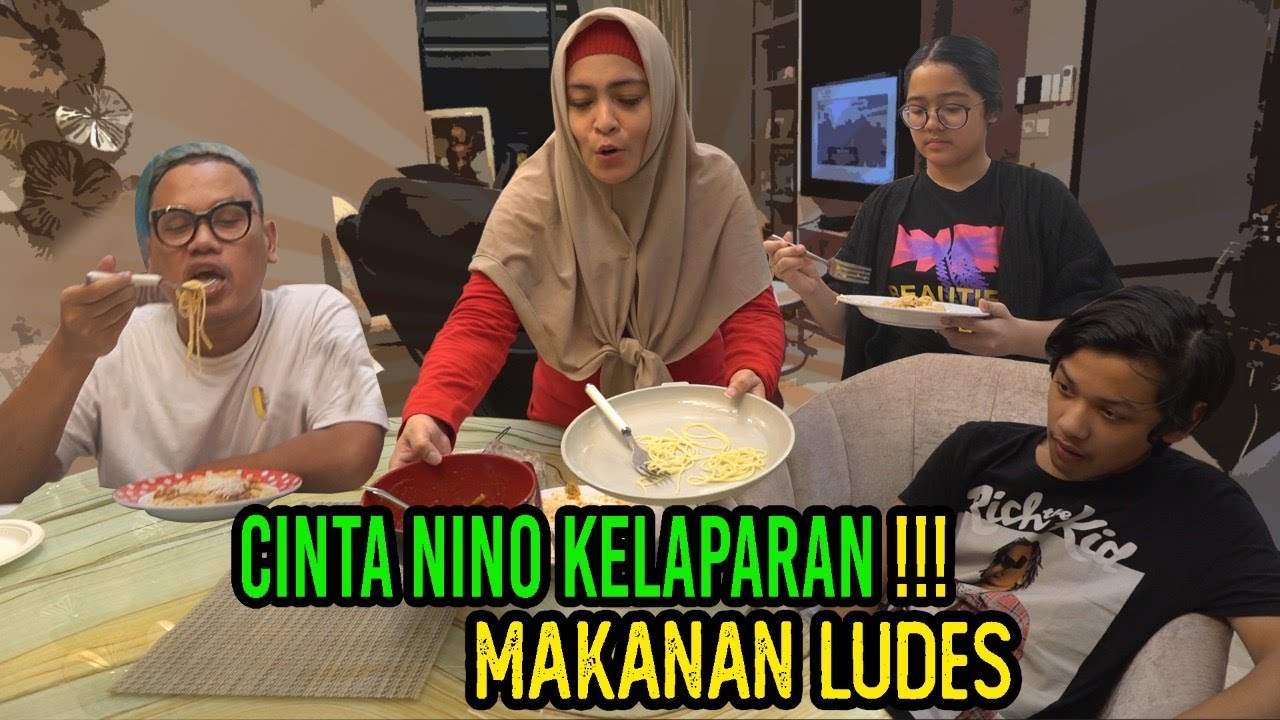 MAMA BIKIN MAKANAN KESUKAAN CINTA & NINO , PAPA YANG RAKUS