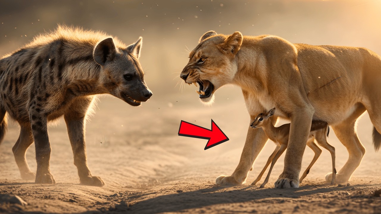 Unbelievable: The Starving Lioness Who Protected an Impala Fawn | The True Story of Amara & Imani