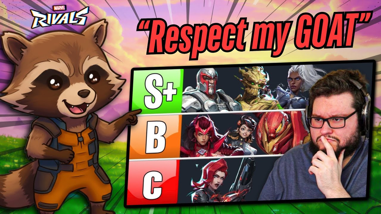 Glazing Flat's Tierlist in Ranked - Marvel Rivals Trolling