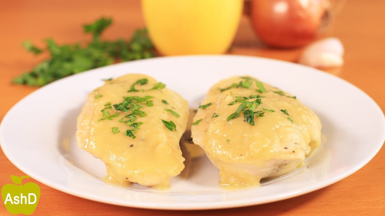 Pechugas de Pollo en Salsa de Manzana | Un guiso saludable que gusta a todos en casa