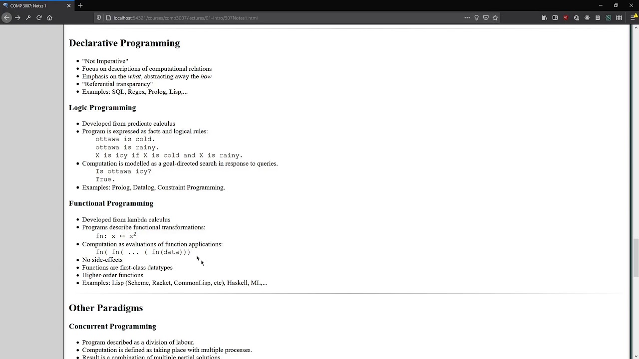1.2 - Programming Paradigms