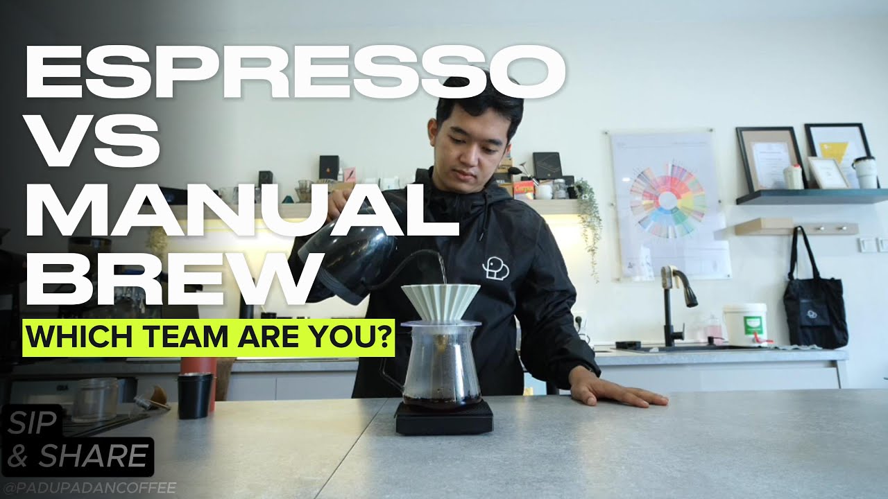 [SIP&SHARE] EPISODE 2 - Espresso vs Manual Brew – mana yang lebih cocok buat kamu?