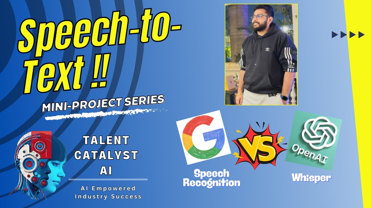 Speech-to-Text : Google Speech Recognition vs OpenAI Whisper | Practical Python Implementation