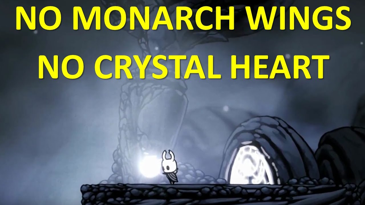 HOLLOW KNIGHT - Hallownest Crown Pale Ore no Monarch Wings no Crystal Heart