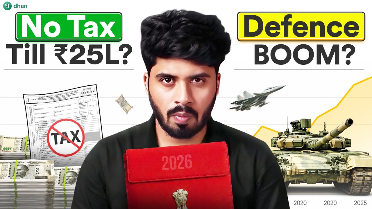 Budget 2026 Expectations: Big Tax Relief Buzz + Defence Stocks Rally?
