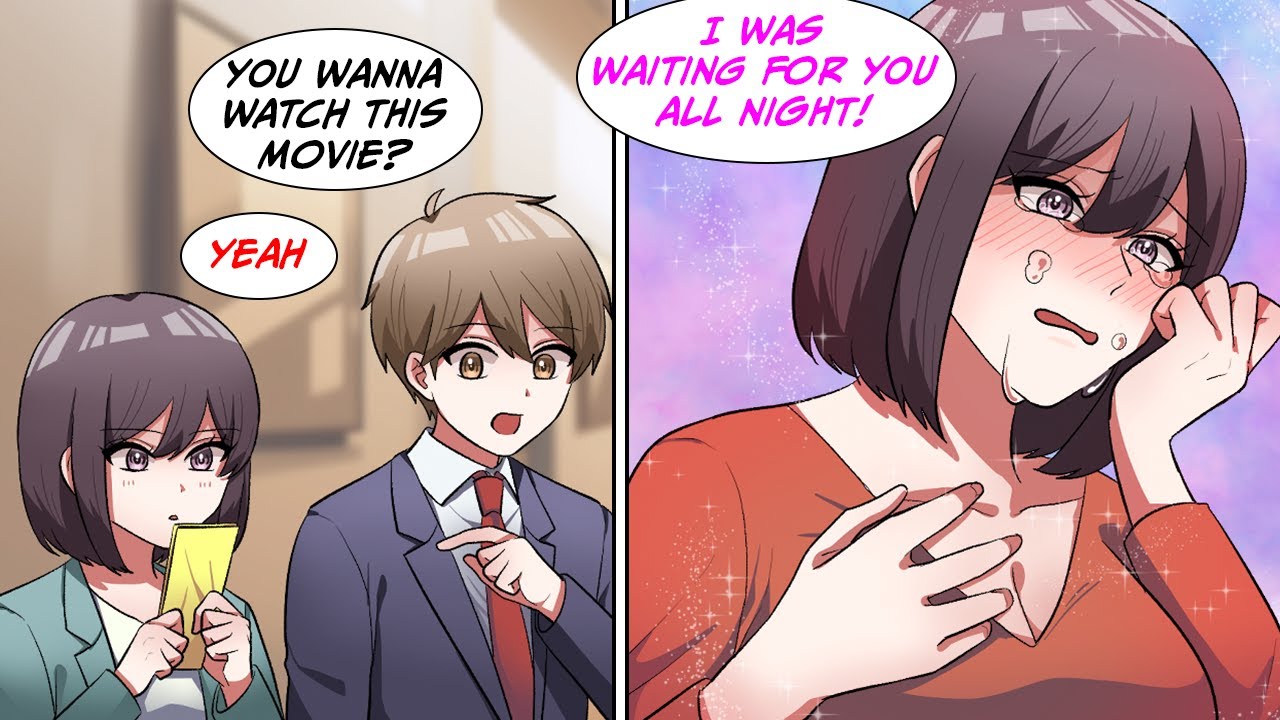 [Manga Dub] I gave the receptionist extra tickets to a movie, and she thought it was a date [RomCom]