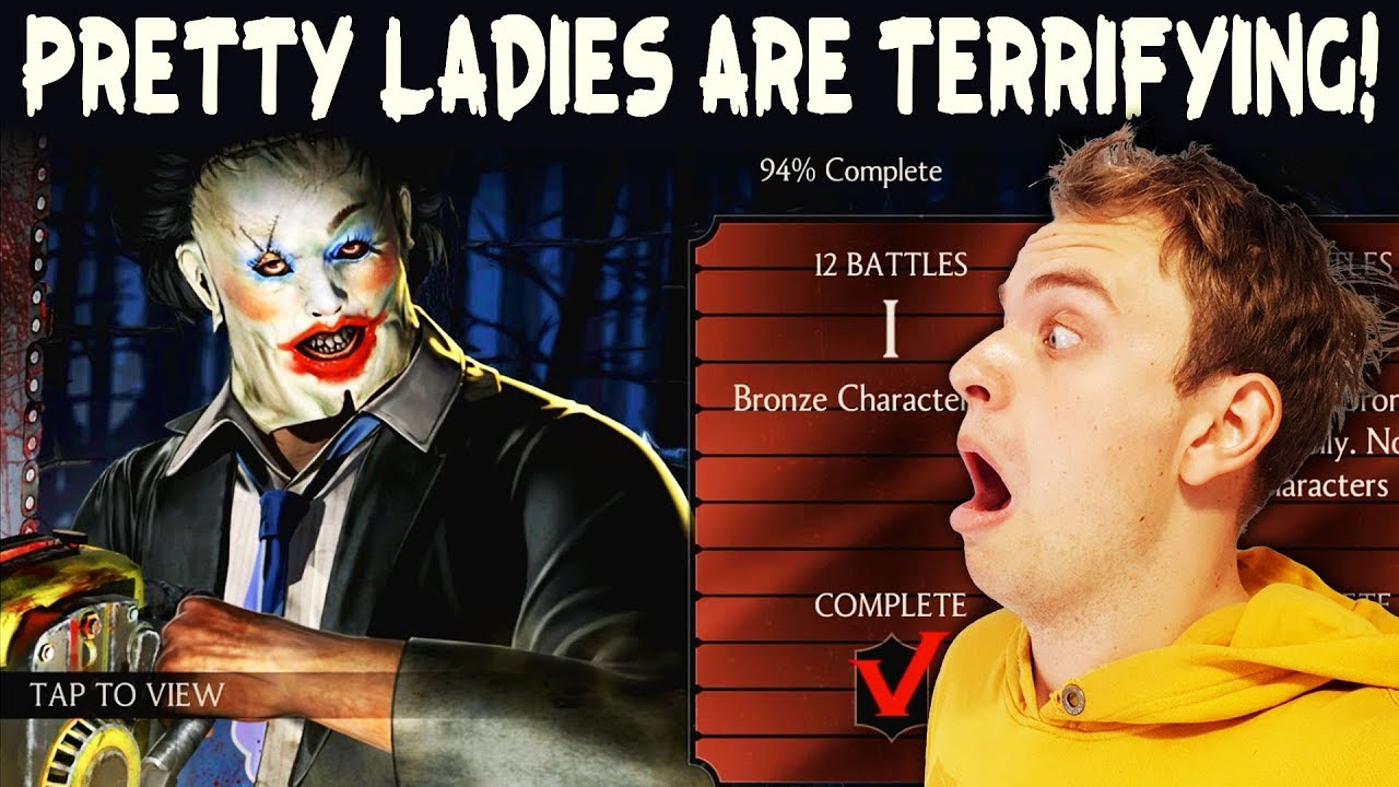 MKX Mobile. Pretty Lady Leatherface Challenge Review. Best Character in the Update.