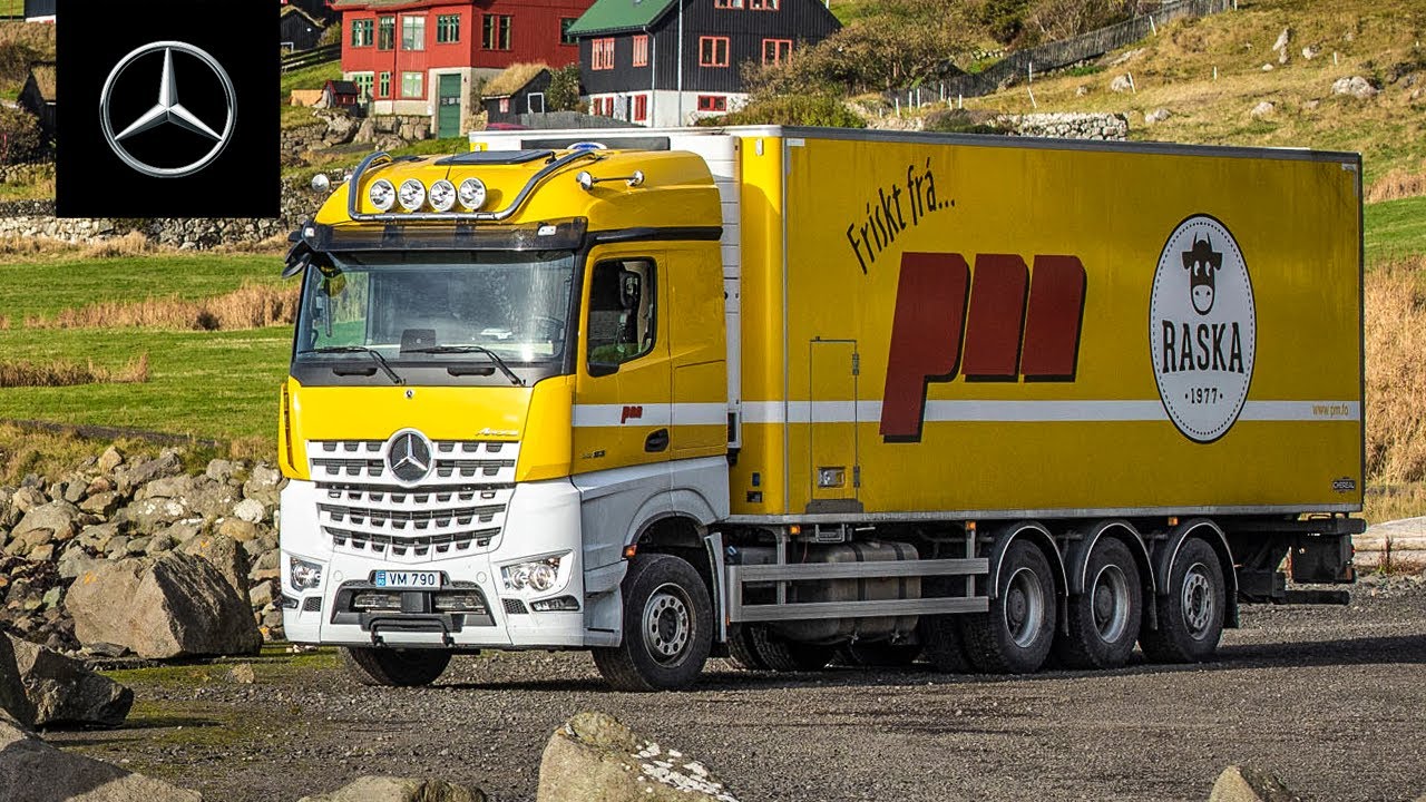 The Arocs on the Faroe Islands | Mercedes-Benz Trucks