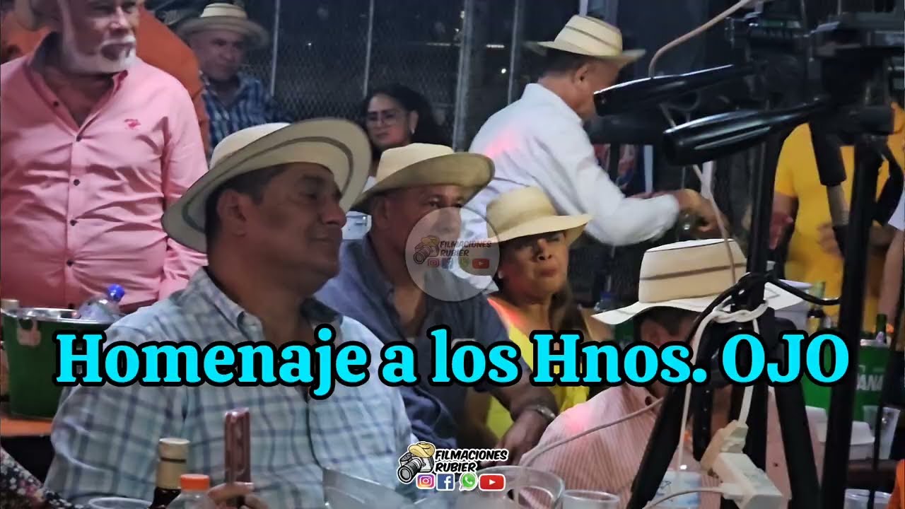 Homenaje a los Hermanos OJO del Barrancon de Tonosí, Arcadio Camaño, Ariel González y Eliot Aizprua.