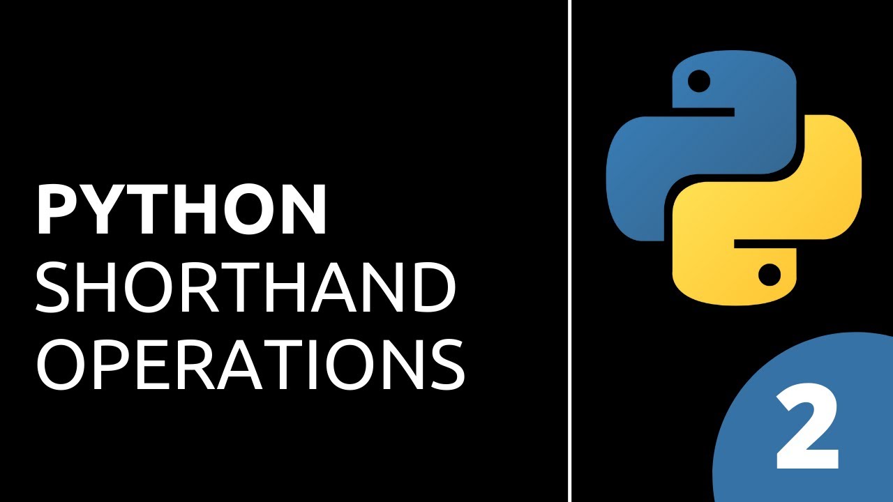 Python Tutorial for Beginners 2: Shorthand Operations, Round and Absolute