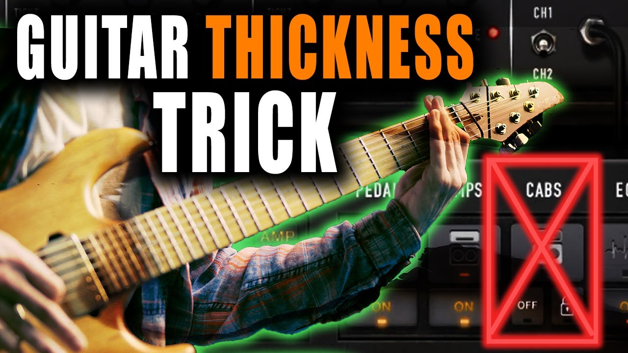 Easy TRICK to Make GUITARS Sound BIGGER in a Mix