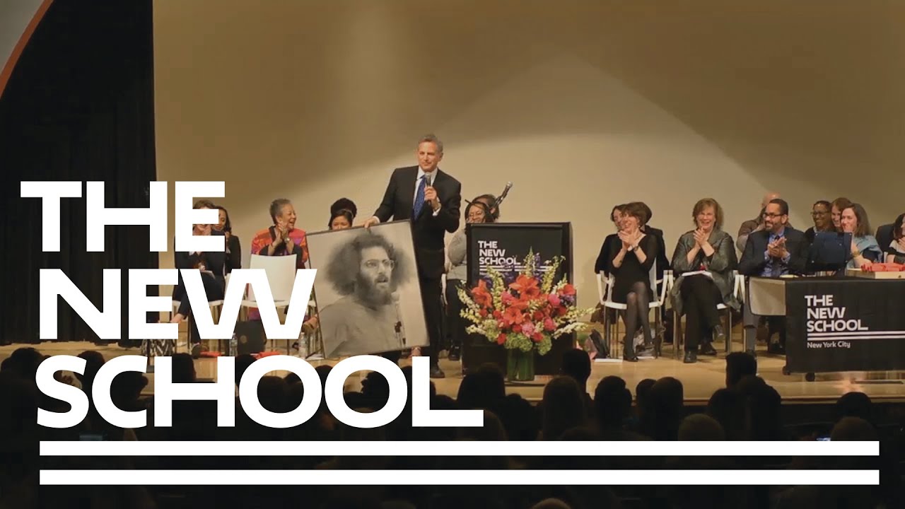 WABC’s Bill Ritter Delivers Concluding Remarks at The New School’s Recognition Ceremony