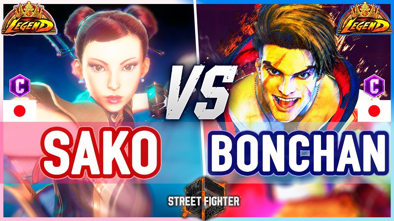 SF6 🔥 Sako (Chun-Li) vs Bonchan (Luke) 🔥 Street Fighter 6
