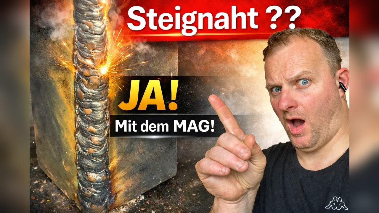 Steignaht in 5 Schritten Schweißen- So geht´s!