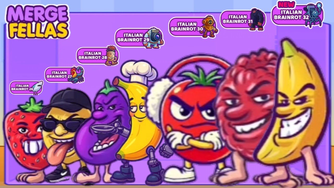 Anomaly Merge Fellas BOSS + BOSS BRAINROT ⁉️ BRAINROT 32,31,30,29,28,27,26 -The Ultimate Max Level