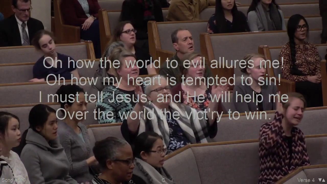 I must tell Jesus : Cloverdale Bibleway