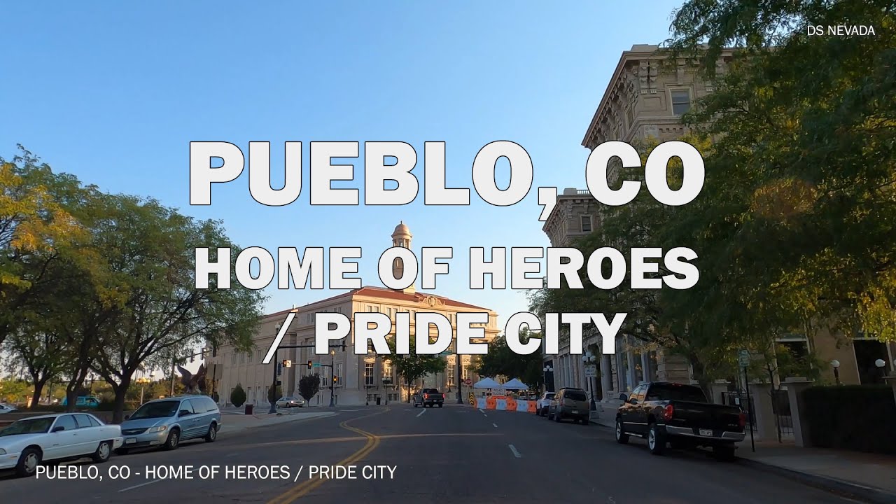 Pueblo, Colorado - Driving Tour 4K