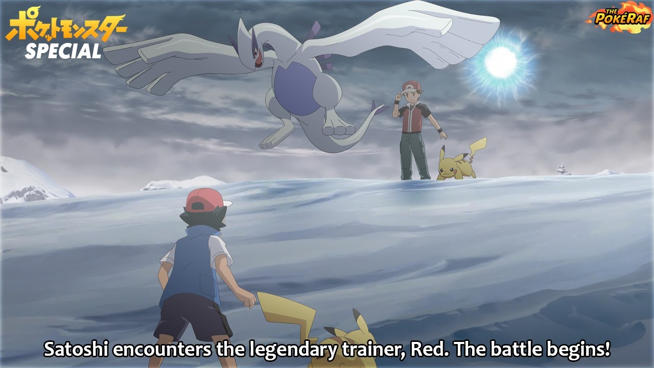 ASH vs RED FULL BATTLE in the Pokémon Anime! (Full Episode)