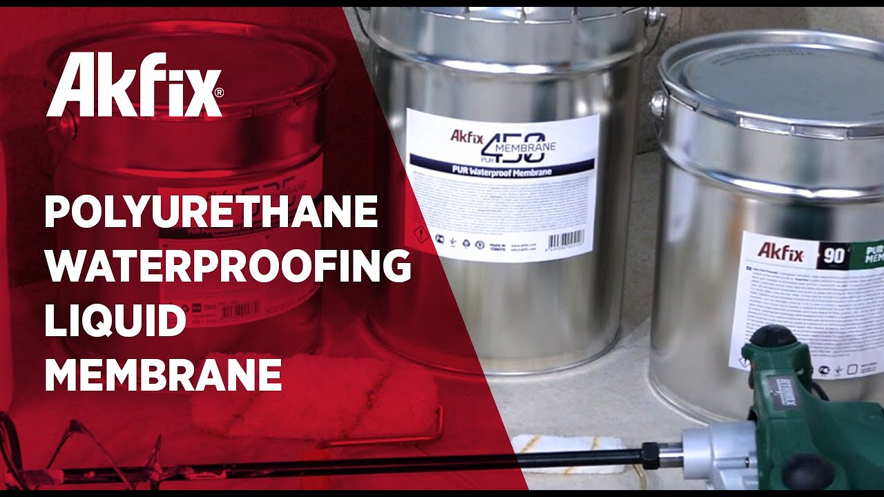 Akfix Polyurethane Waterproofing Liquid Membrane
