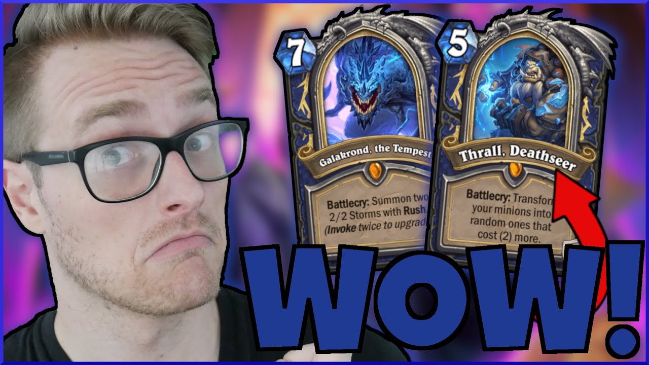 THRALL DEATHSEER in 2020? Galakrond EVOLVE Shaman is BACK | Scholomance Academy | Wild Hearthstone