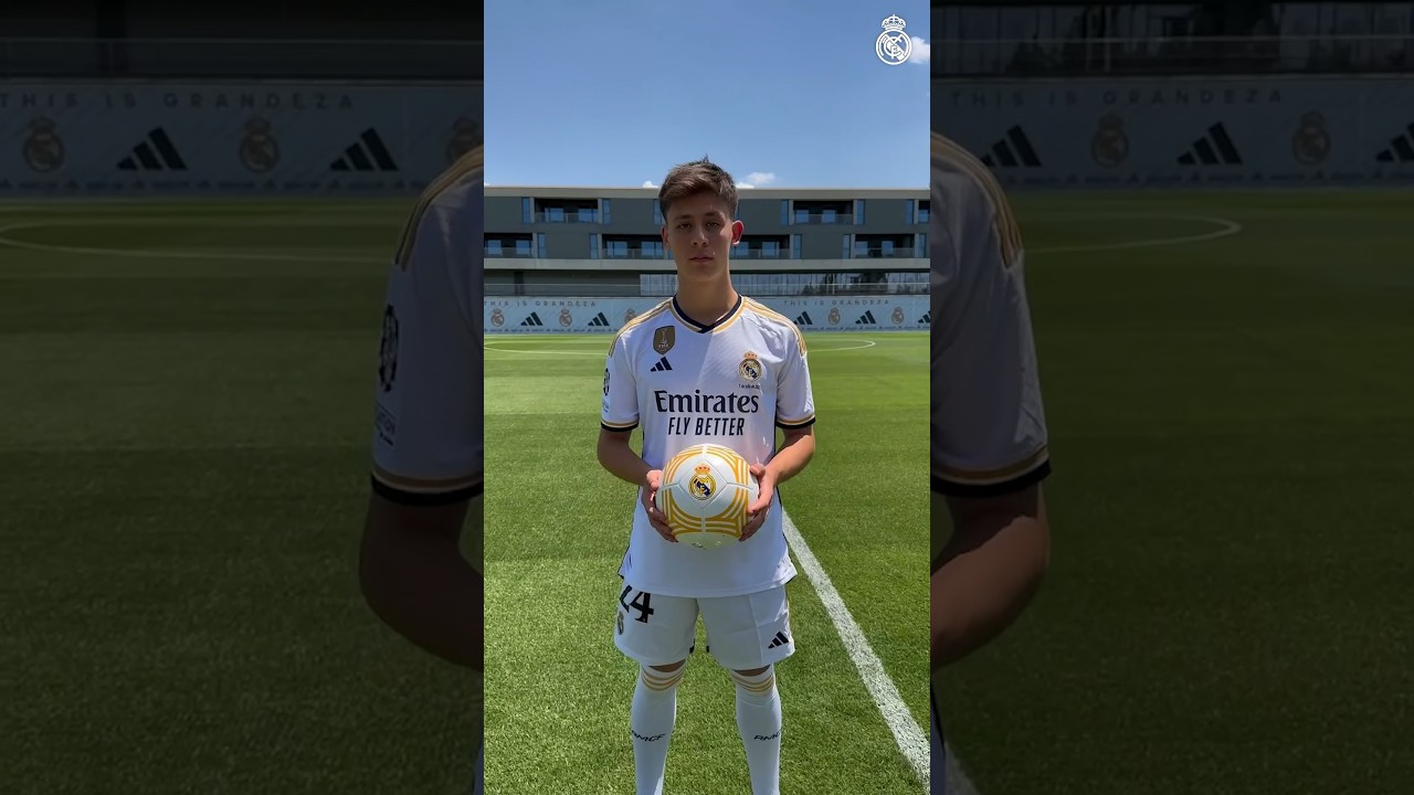 ⚽ ➡️ 🤍 Hoşgeldin! #WelcomeArda #RealMadrid