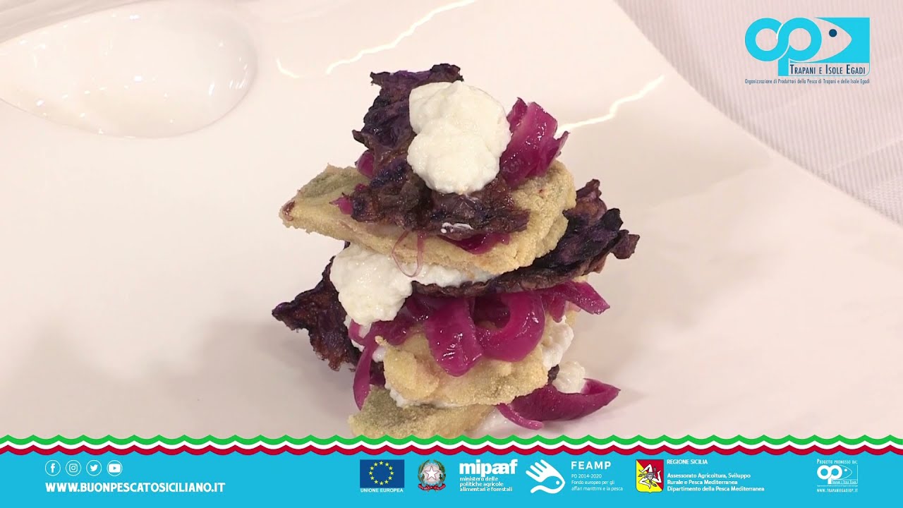 BuonPescato a Tavola – Millefoglie di sugarello croccante