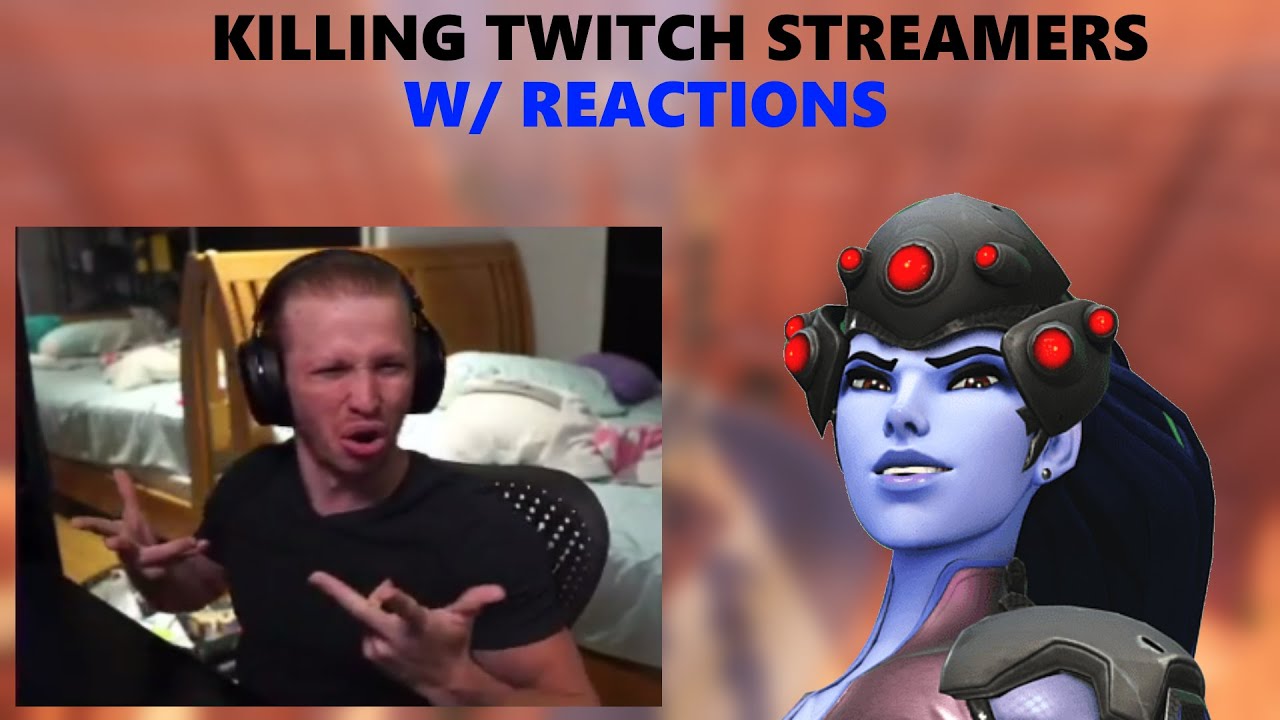 Twitch Streamers React to my Widowmaker (Overwatch)