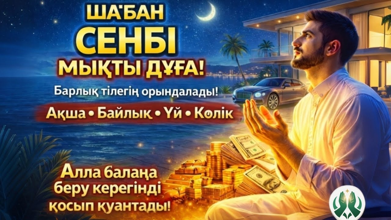 🤲СЕНБІ күні ең құдіретті дұға! Алла бүкіл тілеуіңді және балаңа керектің бәрін беріп қояды