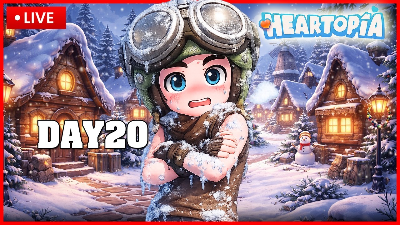 🔴 Heartopia | Day 20 มาฟาร์มเงินแปปเดียว #mobydick #heartopia #farming #lifesimulation #games
