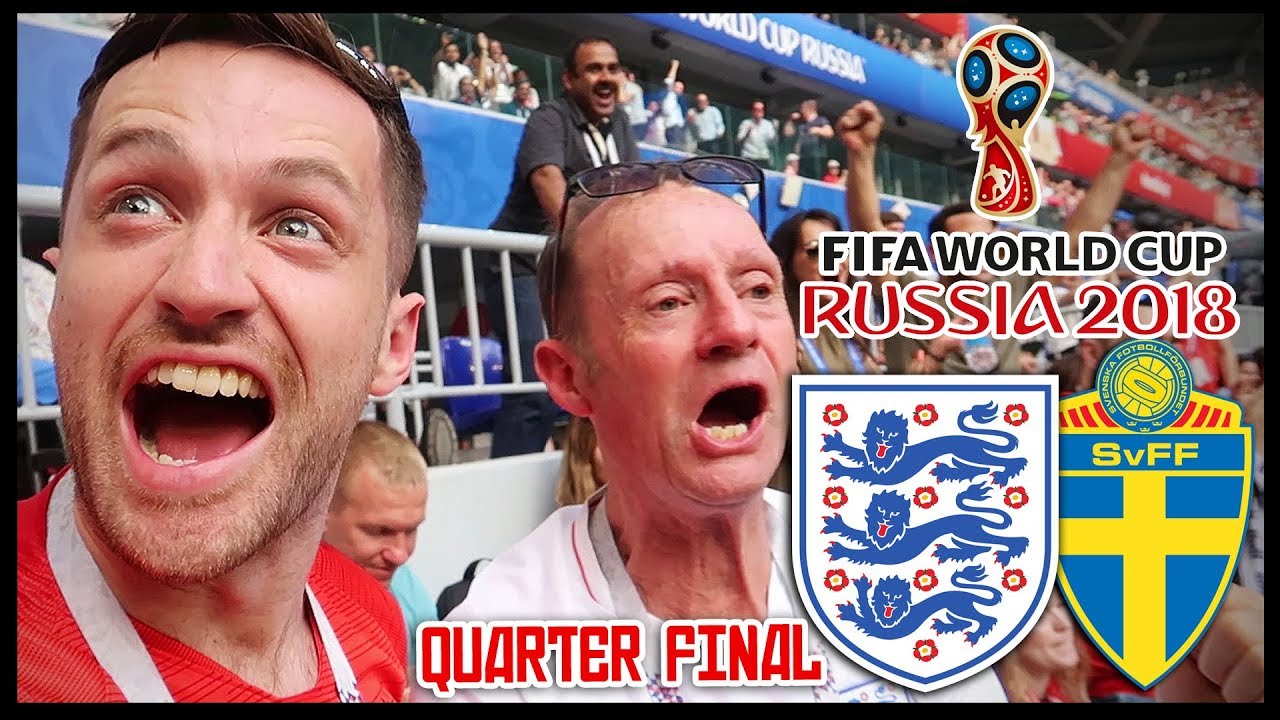 ENGLAND vs SWEDEN! QUARTER FINAL! - RUSSIA WORLD CUP 2018