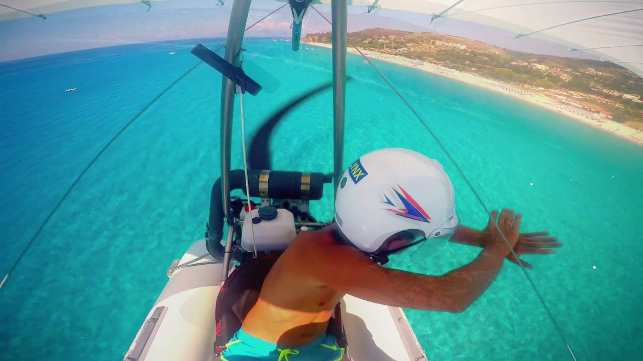 in Volo su Zambrone!