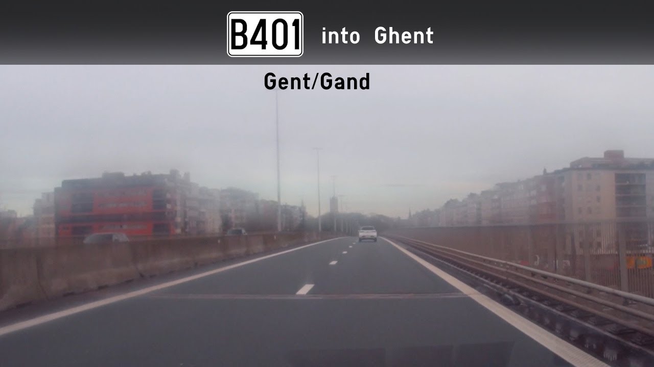 🇧🇪 B401 into Ghent