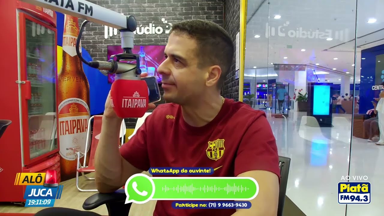 Alô Juca na Piatã FM • AO VIVO | Segunda | 23.02.26