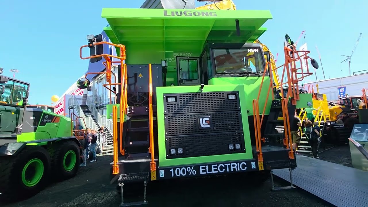 [BAUMA 2025] LIUGONG Eléctricos y Recorrido por el Stand - Moniveladora Camion Minero Excavadoras