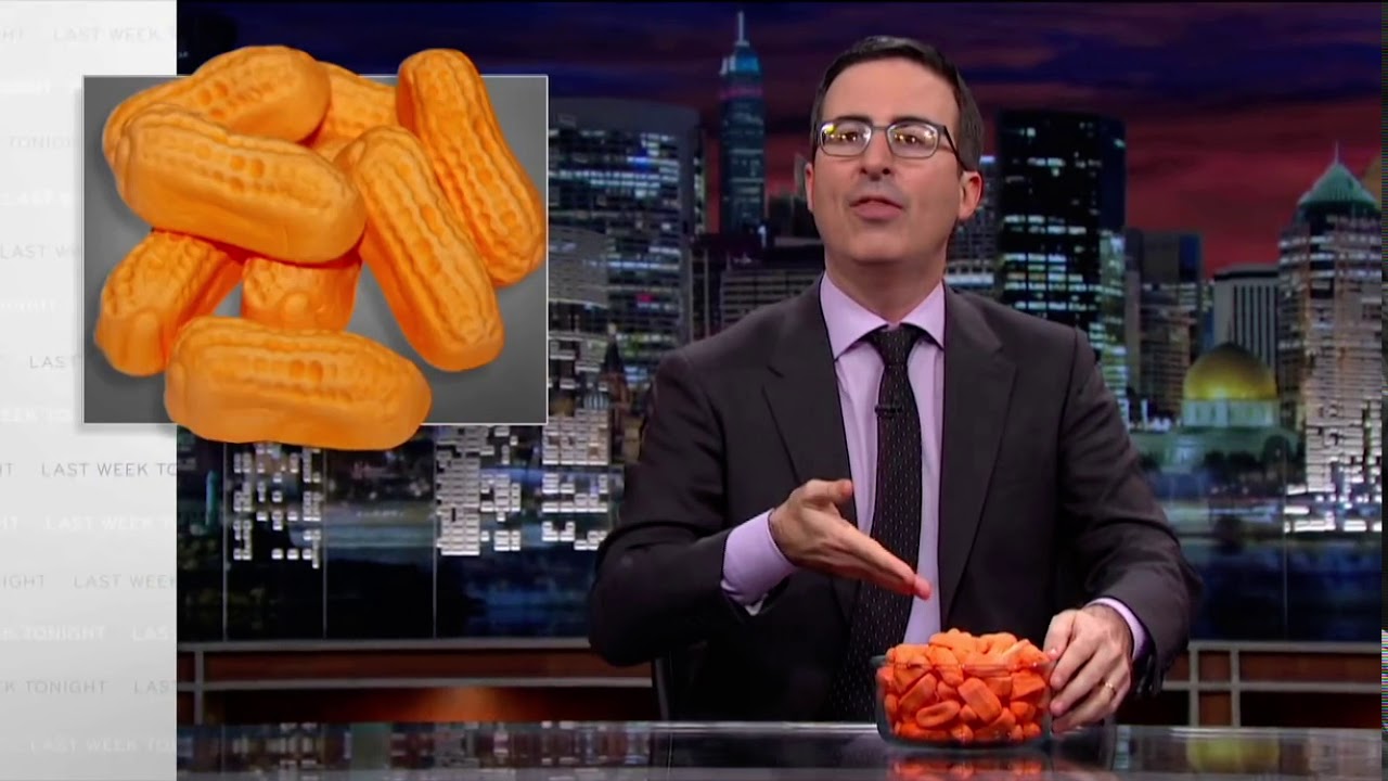 John Oliver&lsquo;s opinion on circus peanuts
