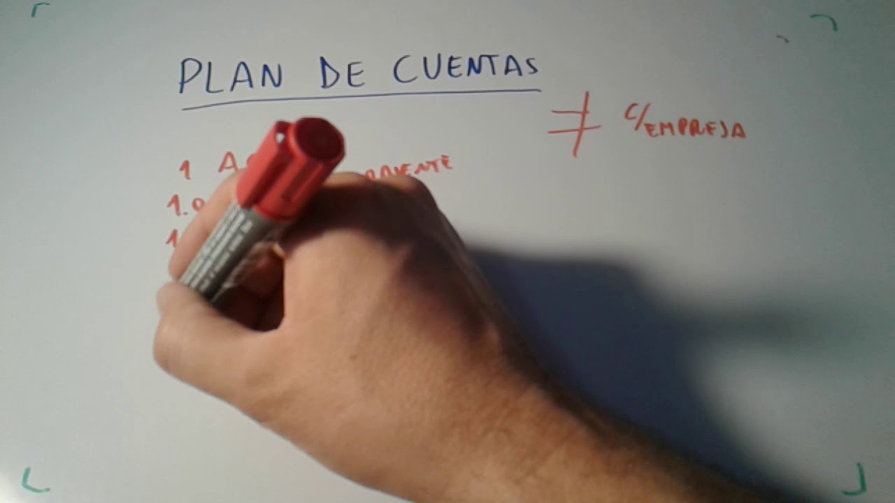QUE ES UN PLAN DE CUENTAS EN CONTABILIDAD (📌 como hacerlo facil)