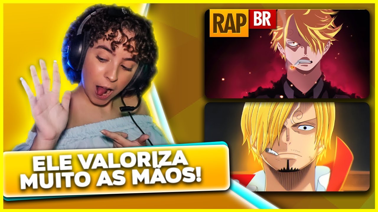 REACT - 7MINUTOZ E TAUZ - 2 EM 1 RAP DO SANJI